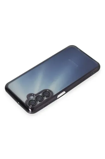 Newface Samsung Galaxy M34 5G Kılıf Razer Lensli Silikon - Mor resmi