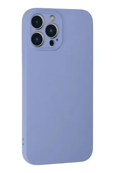 Newface iPhone 13 Pro Max Kılıf Nano içi Kadife Silikon - Lila resmi