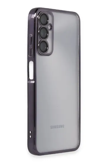Newface Samsung Galaxy A05S Kılıf Razer Lensli Silikon - Mor resmi