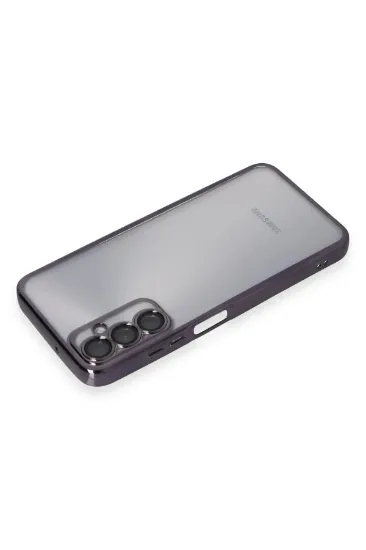 Newface Samsung Galaxy A05S Kılıf Razer Lensli Silikon - Mor resmi