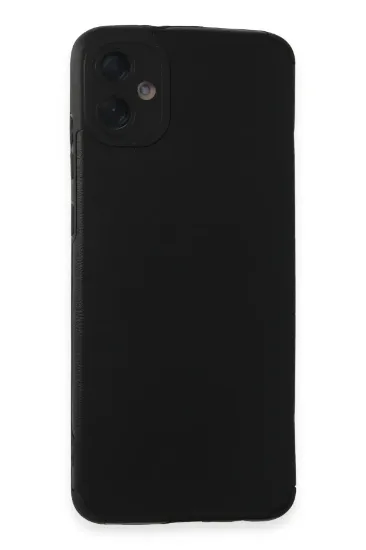 Newface Samsung Galaxy A05 Kılıf Loop Deri Silikon - Siyah resmi