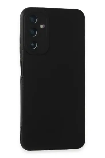 Newface Samsung Galaxy A05S Kılıf Loop Deri Silikon - Siyah resmi