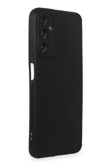 Newface Samsung Galaxy A05S Kılıf Loop Deri Silikon - Siyah resmi