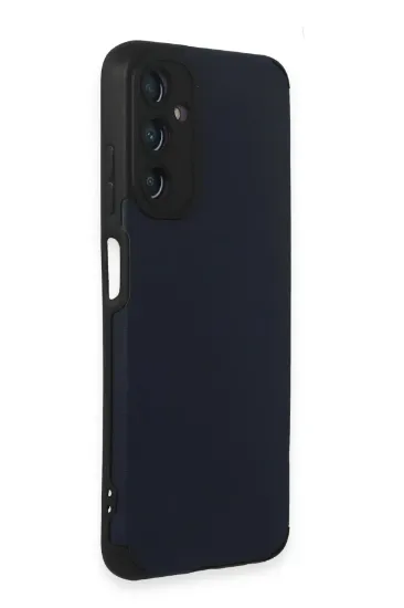 Newface Samsung Galaxy A05S Kılıf Loop Deri Silikon - Lacivert resmi