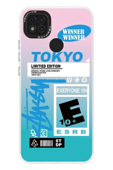 Newface Xiaomi Redmi 9C Kılıf Estoril Desenli Kapak - Estoril - 1 resmi