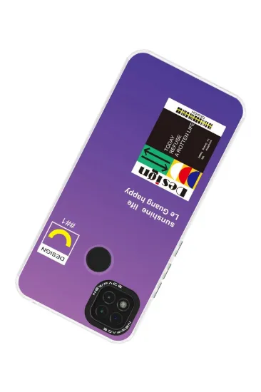 Newface Xiaomi Redmi 9C Kılıf Estoril Desenli Kapak - Estoril - 4 resmi