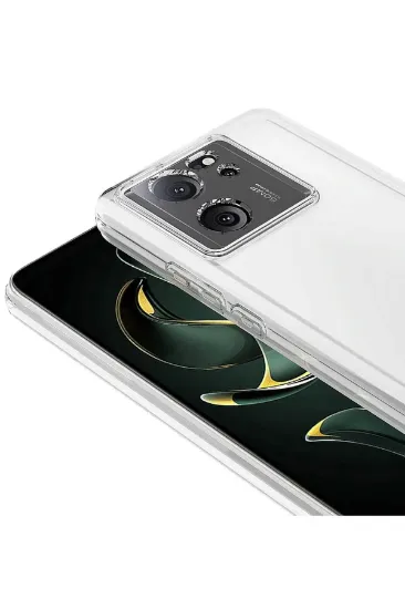 Newface Xiaomi Mi 13T Pro Kılıf Lüx Şeffaf Silikon resmi
