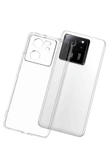 Newface Xiaomi Mi 13T Pro Kılıf Lüx Şeffaf Silikon resmi