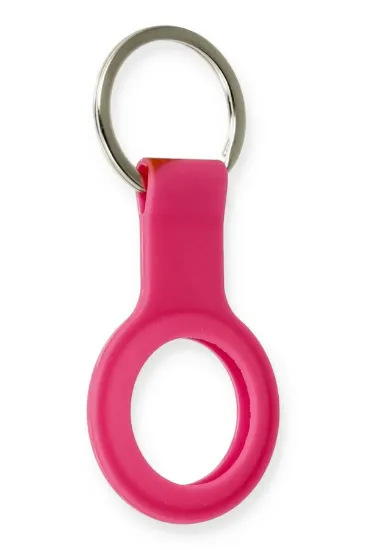 Newface Airtag Silikon Kılıf - Pembe resmi