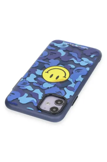 Newface iPhone 11 Kılıf Apollo Magneticsafe Desenli Kapak - Apollo Mavi - 1 resmi