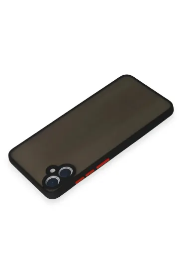 Newface Samsung Galaxy A05 Kılıf Montreal Silikon Kapak - Siyah resmi