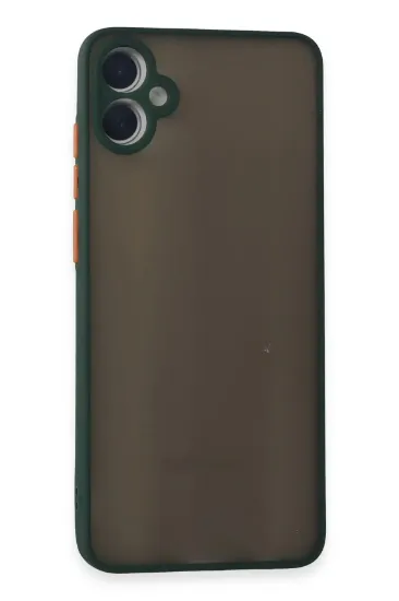 Newface Samsung Galaxy A05 Kılıf Montreal Silikon Kapak - Yeşil resmi