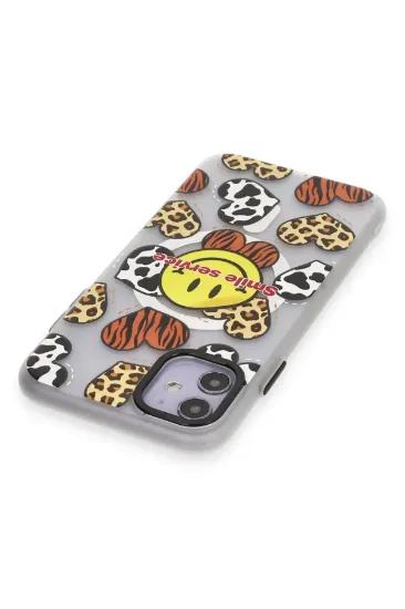 Newface iPhone 12 Kılıf Apollo Magneticsafe Desenli Kapak - Apollo Şeffaf - 2 resmi