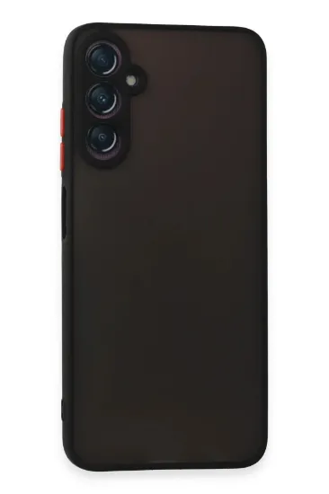 Newface Samsung Galaxy A05S Kılıf Montreal Silikon Kapak - Siyah resmi