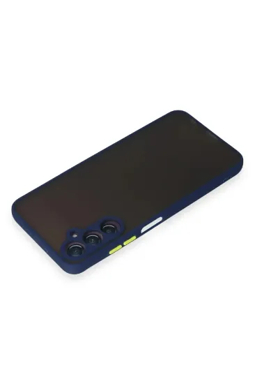 Newface Samsung Galaxy A05S Kılıf Montreal Silikon Kapak - Lacivert resmi