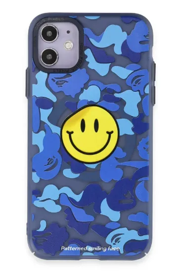 Newface iPhone 12 Kılıf Apollo Magneticsafe Desenli Kapak - Apollo Mavi - 1 resmi