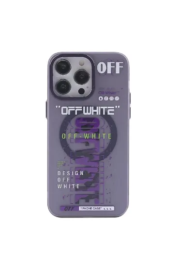 Newface iPhone 12 Pro Max Kılıf Apollo Magneticsafe Desenli Kapak - Apollo Mor - 3 resmi
