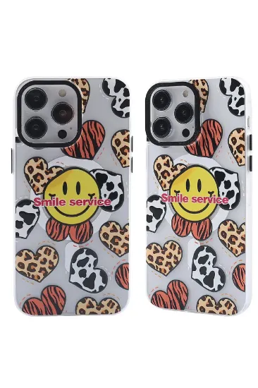 Newface iPhone 12 Pro Max Kılıf Apollo Magneticsafe Desenli Kapak - Apollo Şeffaf - 2 resmi