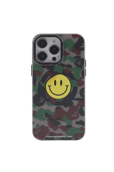 Newface iPhone 13 Pro Max Kılıf Apollo Magneticsafe Desenli Kapak - Apollo Siyah - 4 resmi