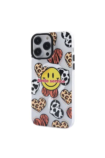 Newface iPhone 13 Pro Max Kılıf Apollo Magneticsafe Desenli Kapak - Apollo Şeffaf - 2 resmi