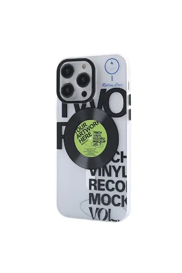 Newface iPhone 13 Pro Max Kılıf Apollo Magneticsafe Desenli Kapak - Apollo Şeffaf - 5 resmi