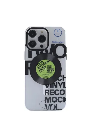 Newface iPhone 13 Pro Max Kılıf Apollo Magneticsafe Desenli Kapak - Apollo Şeffaf - 5 resmi