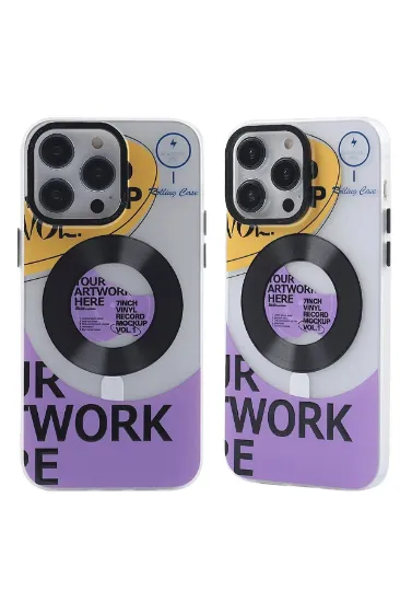 Newface iPhone 13 Pro Max Kılıf Apollo Magneticsafe Desenli Kapak - Apollo Şeffaf - 6 resmi
