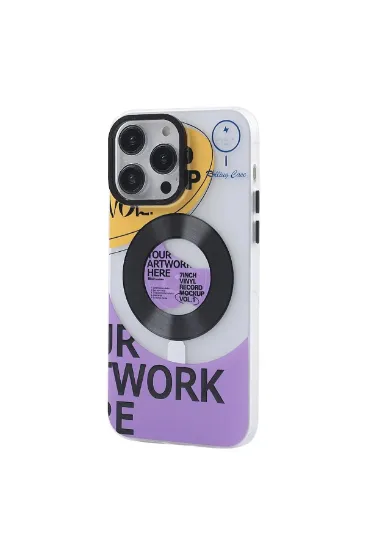 Newface iPhone 13 Pro Max Kılıf Apollo Magneticsafe Desenli Kapak - Apollo Şeffaf - 6 resmi