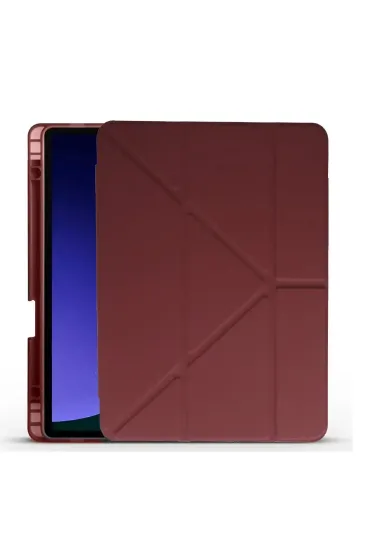 Newface Huawei Honor Pad X9 11.5 Kılıf Kalemlikli Mars Tablet Kılıfı - Mor resmi