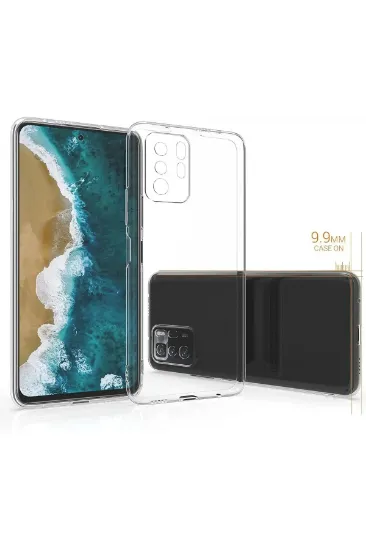 Newface Xiaomi Poco X3 GT Kılıf Lüx Şeffaf Silikon resmi