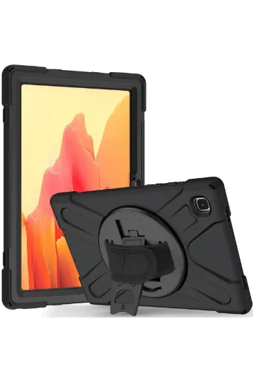 Newface Samsung Galaxy T220 Tab A7 Lite 8.7 Kılıf Amazing Tablet Kapak - Siyah resmi