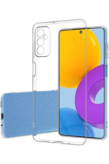 Newface Samsung Galaxy S23 FE Kılıf Lüx Şeffaf Silikon resmi