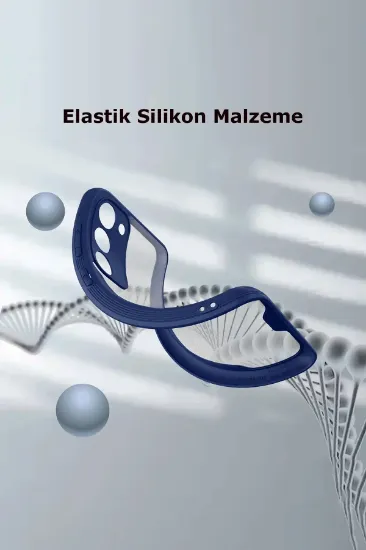 Newface Samsung Galaxy S23 Plus Kılıf Platin Silikon - Lacivert resmi