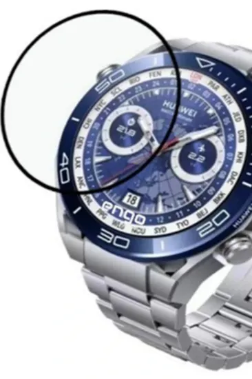 Newface Huawei Watch Ultimate Polymer Nano Ekran Koruyucu - Şeffaf resmi