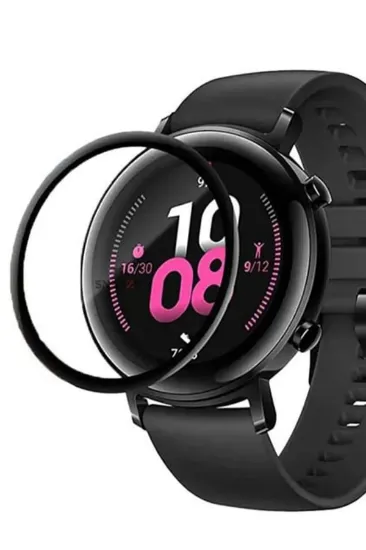 Newface Huawei Watch GT2e Polymer Nano Ekran Koruyucu - Şeffaf resmi
