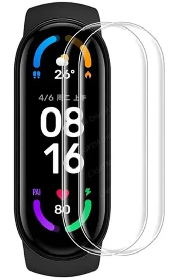 Newface Xiaomi Redmi Watch 3 Polymer Nano Ekran Koruyucu - Şeffaf resmi