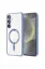 Newface Samsung Galaxy S24 Kılıf Kross Magneticsafe Kapak - Sierra Blue resmi