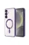 Newface Samsung Galaxy S24 Kılıf Kross Magneticsafe Kapak - Mor resmi