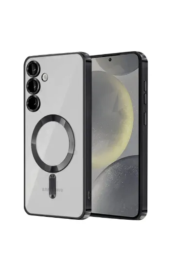 Newface Samsung Galaxy S24 Plus Kılıf Kross Magneticsafe Kapak - Siyah resmi