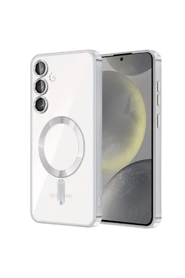 Newface Samsung Galaxy S24 Plus Kılıf Kross Magneticsafe Kapak - Titan Gri resmi