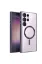 Newface Samsung Galaxy S24 Ultra Kılıf Kross Magneticsafe Kapak - Mor resmi