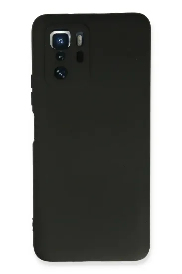 Newface Xiaomi Poco X3 GT Kılıf Nano içi Kadife Silikon - Siyah resmi