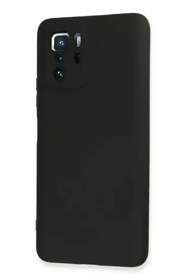 Newface Xiaomi Poco X3 GT Kılıf Nano içi Kadife Silikon - Siyah resmi