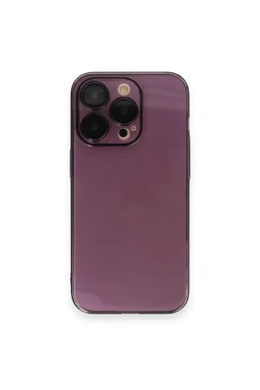 Newface iPhone 13 Pro Kılıf Armada Lensli Kapak - Derin Mor resmi