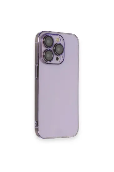 Newface iPhone 13 Pro Kılıf Armada Lensli Kapak - Lila resmi