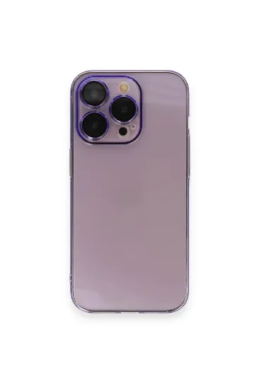 Newface iPhone 13 Pro Kılıf Armada Lensli Kapak - Lila resmi