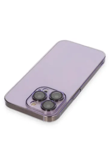 Newface iPhone 13 Pro Kılıf Armada Lensli Kapak - Lila resmi
