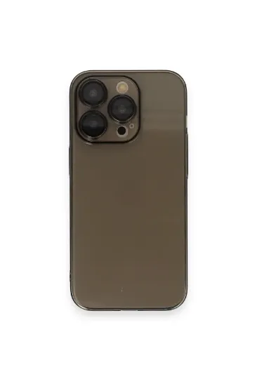 Newface iPhone 13 Pro Max Kılıf Armada Lensli Kapak - Siyah resmi