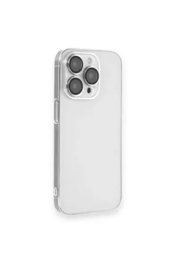 Newface iPhone 13 Pro Max Kılıf Armada Lensli Kapak - Şeffaf resmi