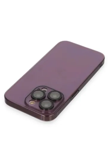 Newface iPhone 13 Pro Max Kılıf Armada Lensli Kapak - Derin Mor resmi